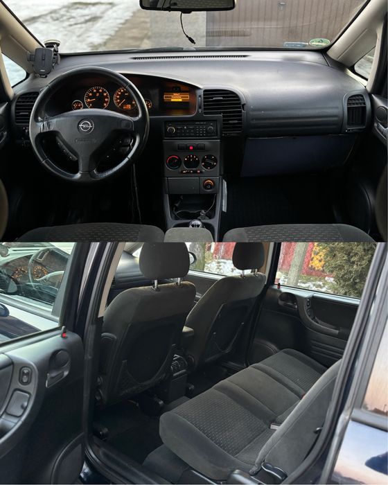 Opel Zafira A 1.6i + LPG (GAZ) 2003r - LIFT / 7-osobowy !