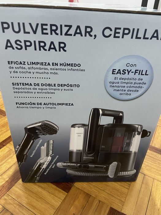 Maquina para limpar tapetes/estofos