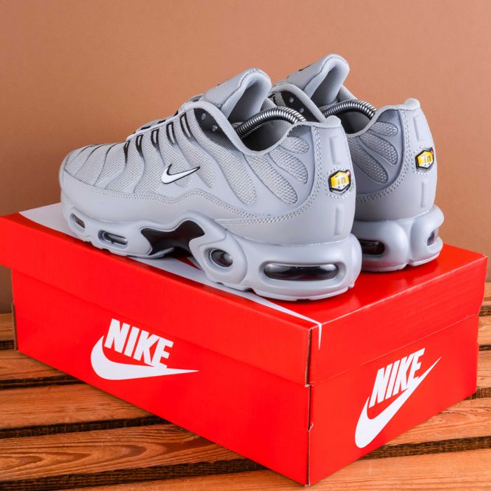 (1769) Чоловічі Кросівки Nike Air Max TN сірі (41-46) найк найки