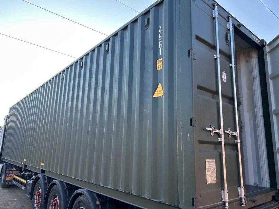Kontener morski, magazynowy 40 ft. HC one way + transport