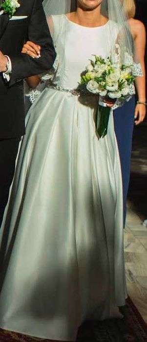 Suknia ślubna Madonna satyna