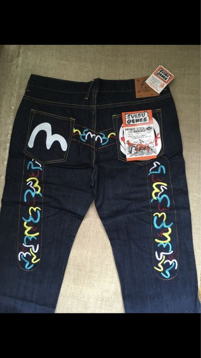 Джинсы EVISU , Евису . РАСПРОДАЖА! большие размеры