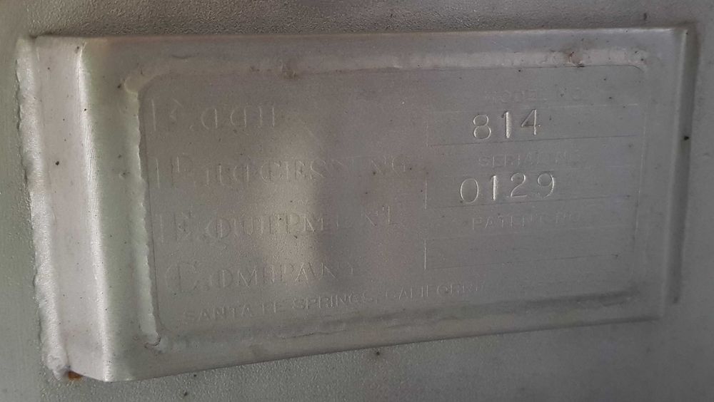 Мішалка 2-х шнекова fpec model 814