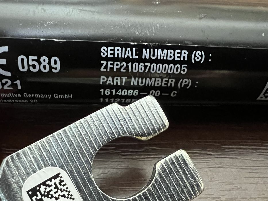 Пиропатрон Ремня Безопасности Пассажира Tesla Model S/X Plaid