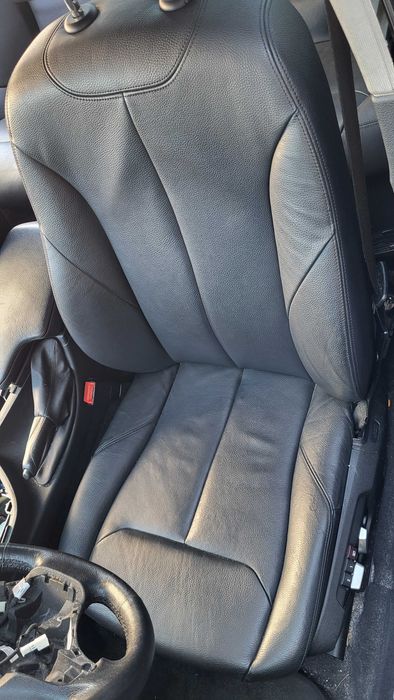 BMW 3 F30 салон сидіння шкіряні електро память карта шкіра БМВ 3