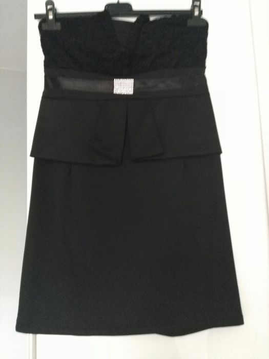 Sukienka bez ramiączek