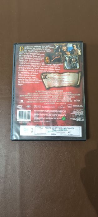 DVDs Piratas das Caraíbas Edição Limitada
