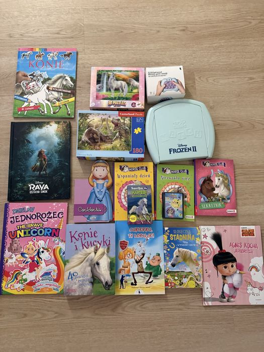 Mega zestaw gier z książkami