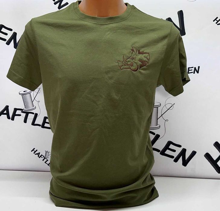 T-Shirt z haftem Dzik r. M