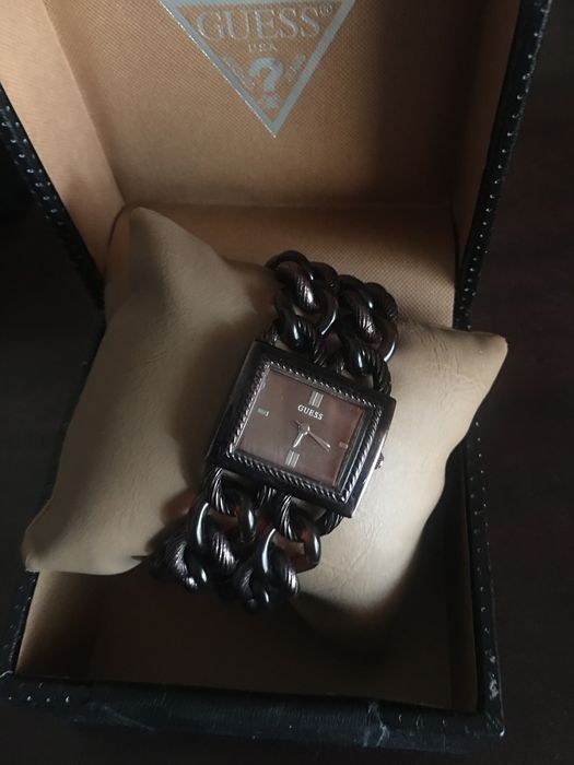 Relógio GUESS castanho como novo
