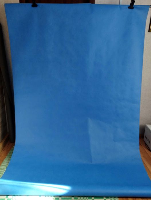 Нетканий фотофон, поліпропілен (вініл) фон 1,6Х5 м, синій