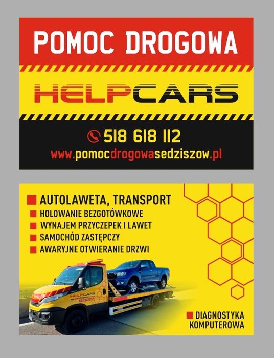 Pomoc drogowa holowanie transport maszyn przyczepa laweta autolaweta