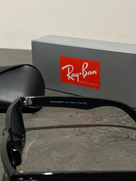 Czarne okulary Ray-Ban Wayfarer