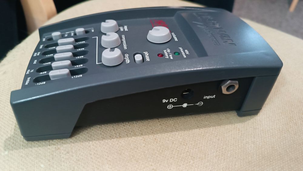 Преамп для контрабаса ,бас гітари.DI.