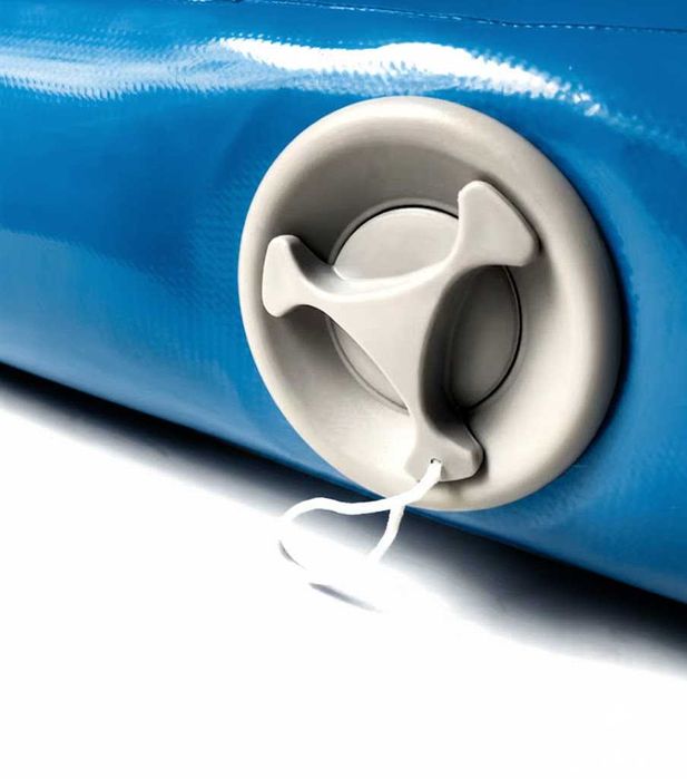 Airtack Materac Gimnastyczny Ścieżka Akrobatyczna Niebieska 400X100X10