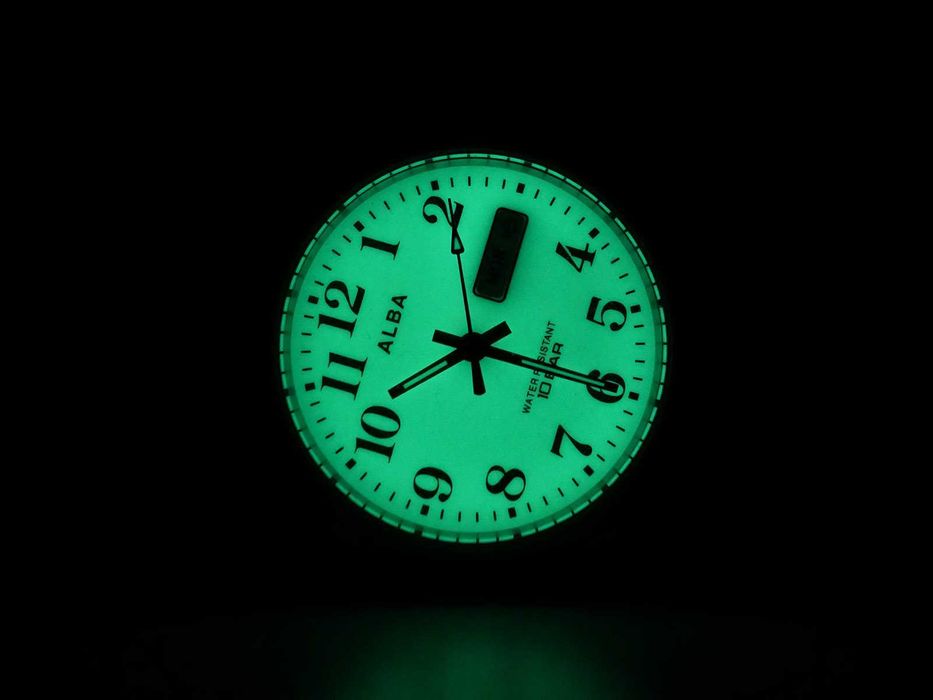 Seiko ALBA AQGK470 Ø34.5мм Full Lume, нержавейка