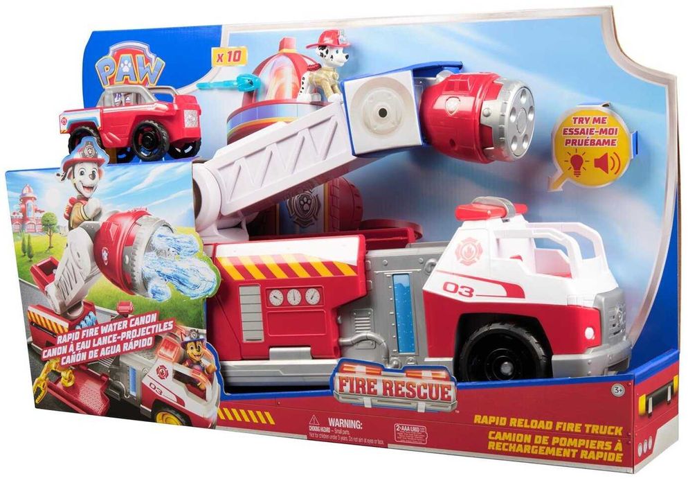 PSI PATROL - Fire Rescue Wielki wóz Strażacki Marshalla