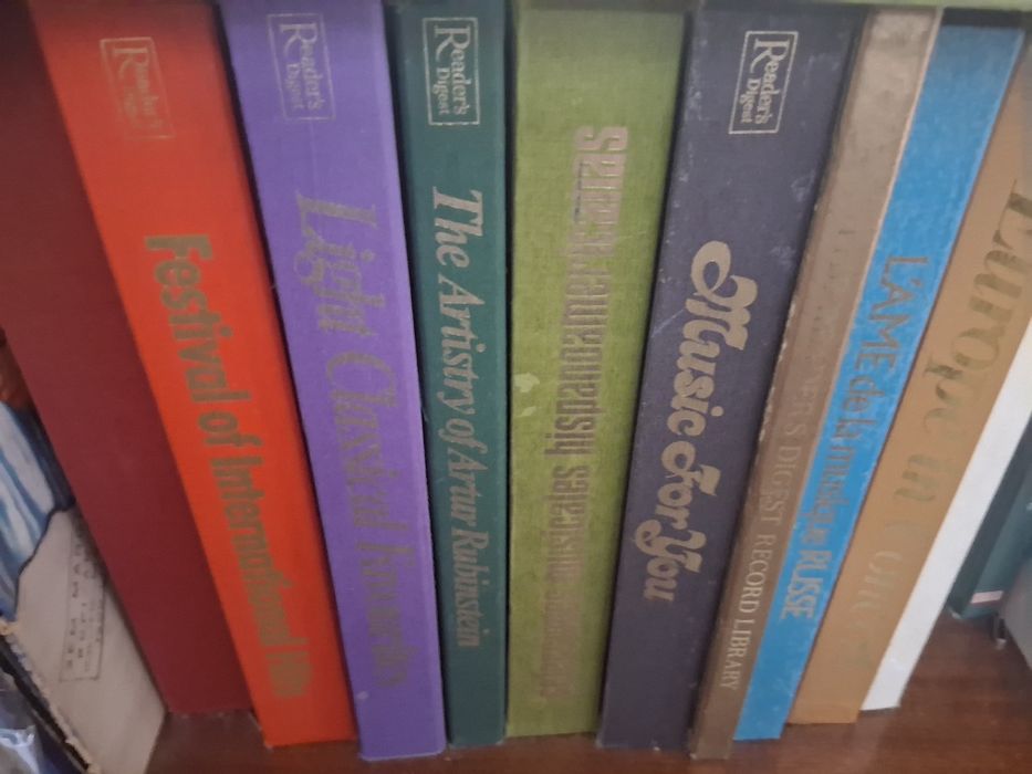 Coleção de discos vinil