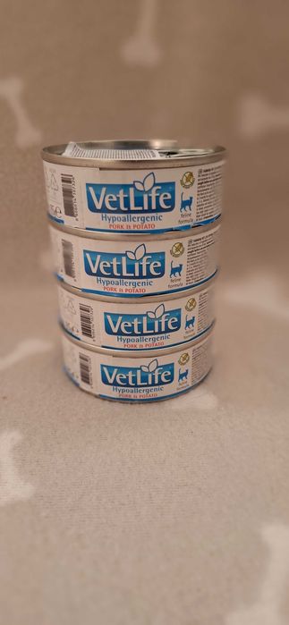 4 szt. Hypoallergenic Vetlife Farmina