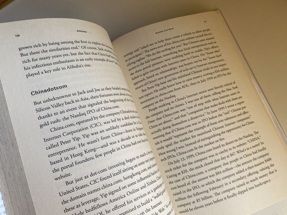 Livro ALIBABA sobre tech