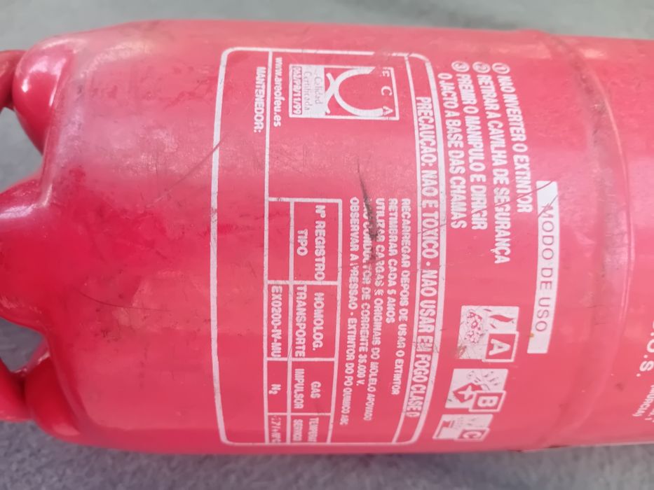Extintor auto 2 Kg