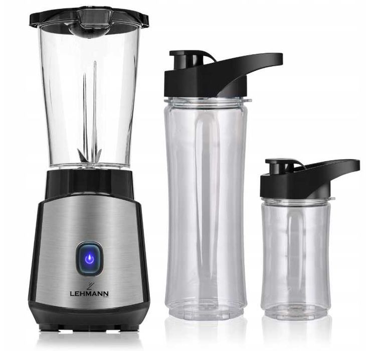 Blender kielichowy Lehmann Smoofit 1200W + 2 bidony
