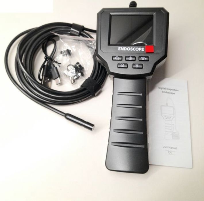 Câmara endoscópio industrial cabo 3m