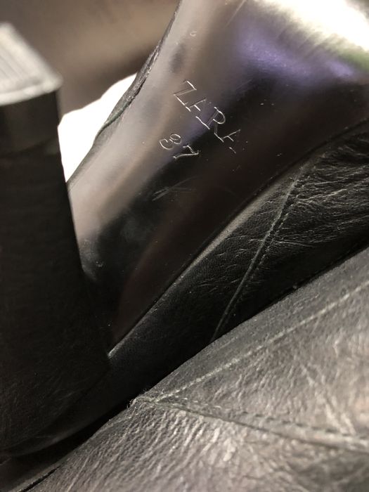 Botki szpilki zara rozmiar 37 nowe