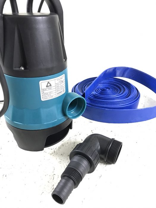 QDP 750wt + 10 м шланга. Насос фекально дренажний