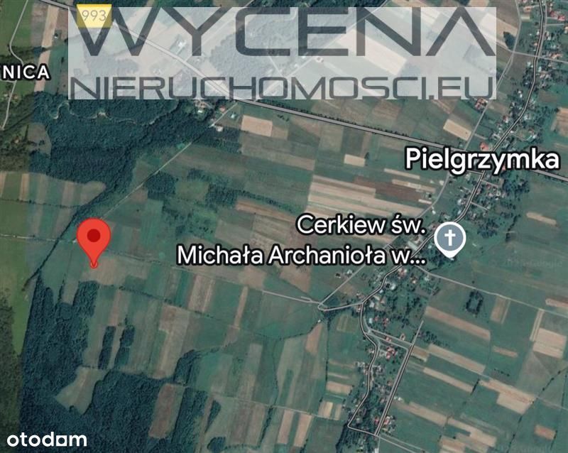 Działki rolne Pielgrzymka, gmina Osiek Jasielski