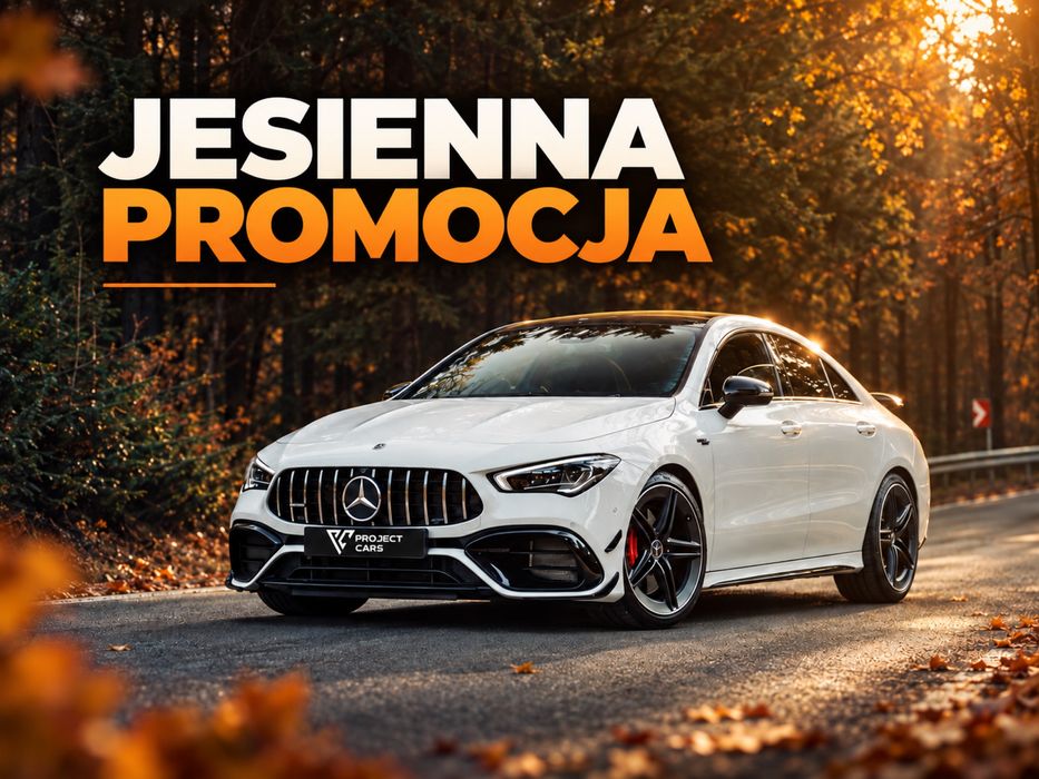 Wynajem MERCEDES CLA45S / A45S AMG / Promocja / Wypożyczalnia
