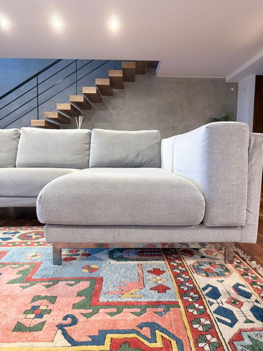 Sofá 3 lugares c/ chaise longue