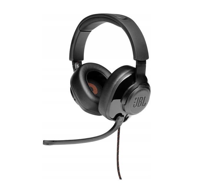 Słuchawki wokółuszne JBL Quantum 200 czarne.POWYSTAWOWE