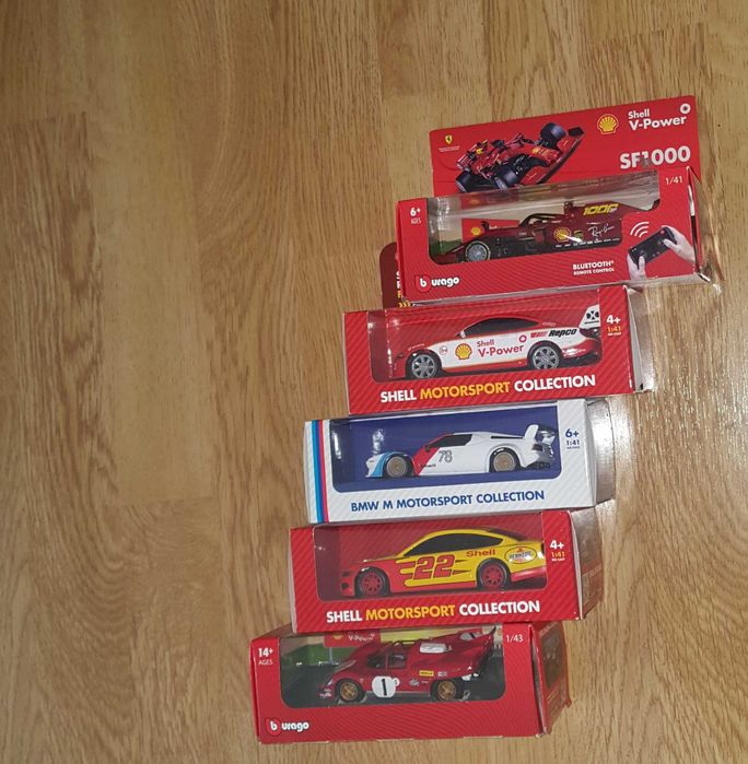 Машинки shell разные