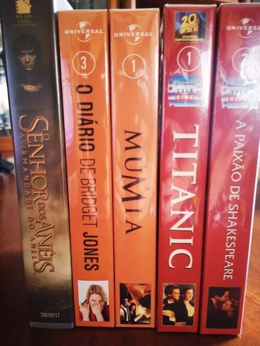 Cassetes VHS Novas