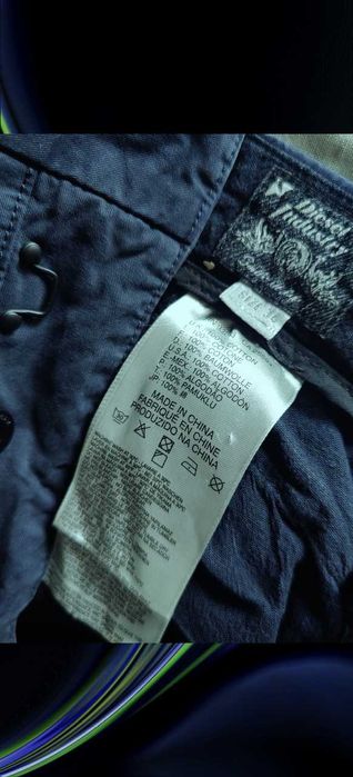 Джинсы (chino Diesel jeans Italy w36 dark blue.
