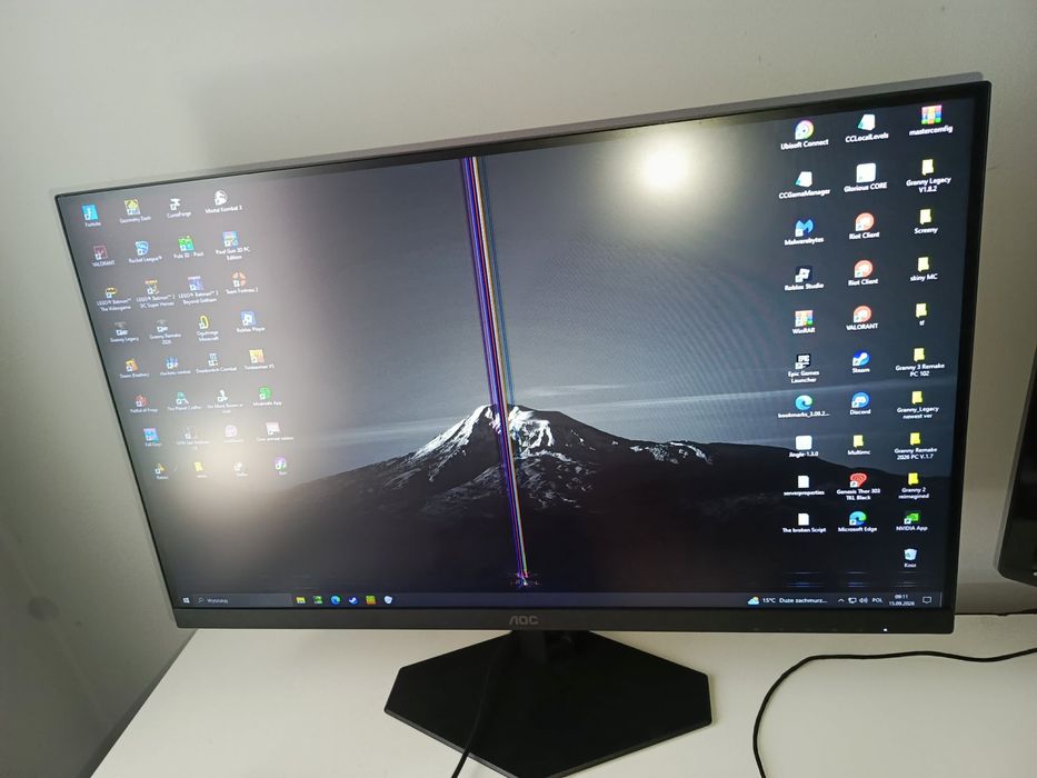 Monitor AOC Agon 27G4XE 27" 1920x1080px IPS 180Hz 0.5 ms [MPRT]