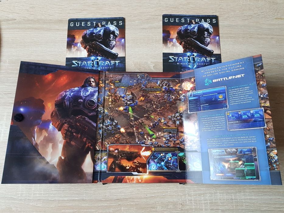 Starcraft Wings Of Liberty Blizzard Gra Komputerowa Gra Na Komputer PC
