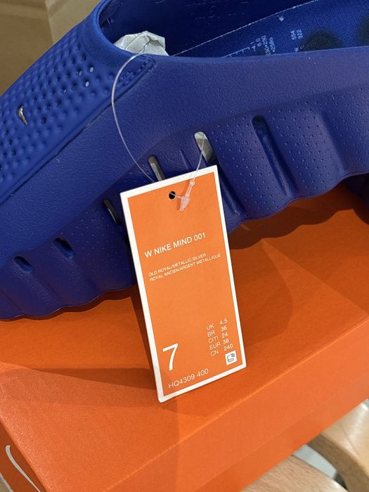 Женские тапки nike mind 001 | оригинал HQ4309 400 38 размер