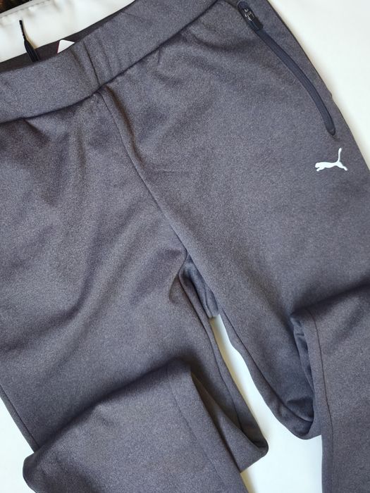 Puma spodnie dresowe sportowe damskie szare NOWE CIEPŁE M