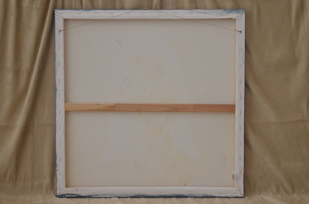 Obraz olejny na płótnie, "Ona", 60 x 60