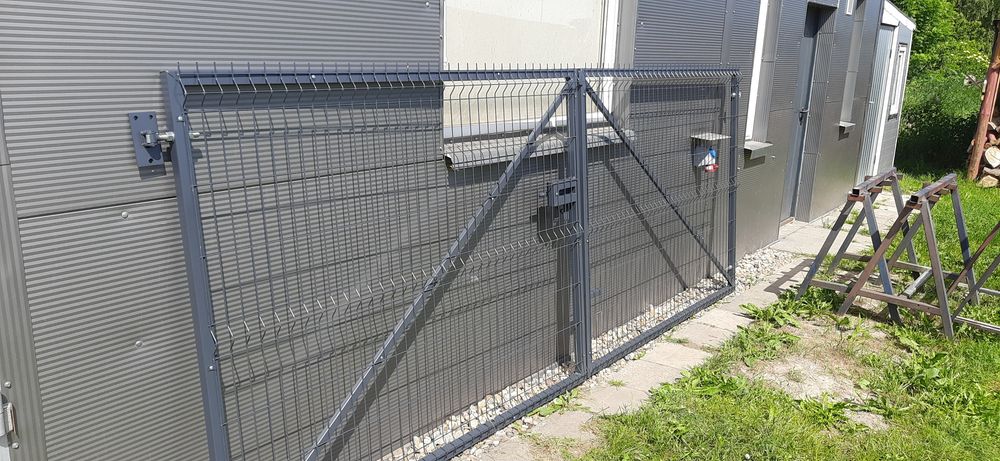 Brama wjazdową panelowa