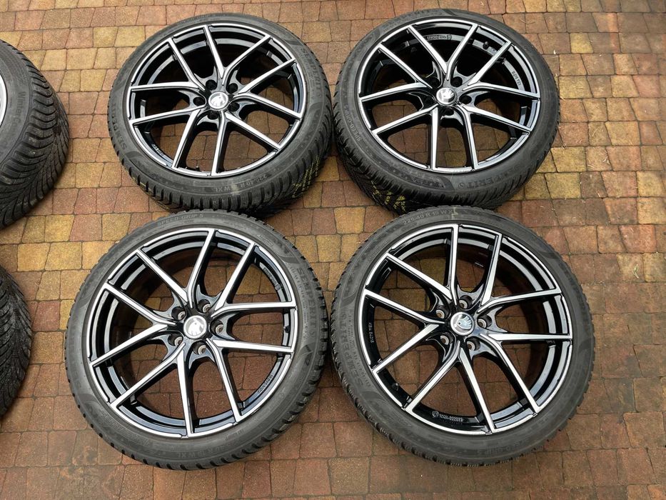 4059. Alufelgi 19" Skoda Octavia Superb Passat czarne 5x112 8J ET44