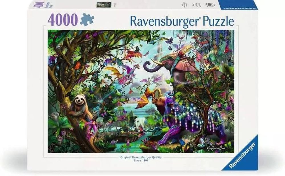 Puzzle 4000 Fantastyczna kraina pudełko,433x301 mm