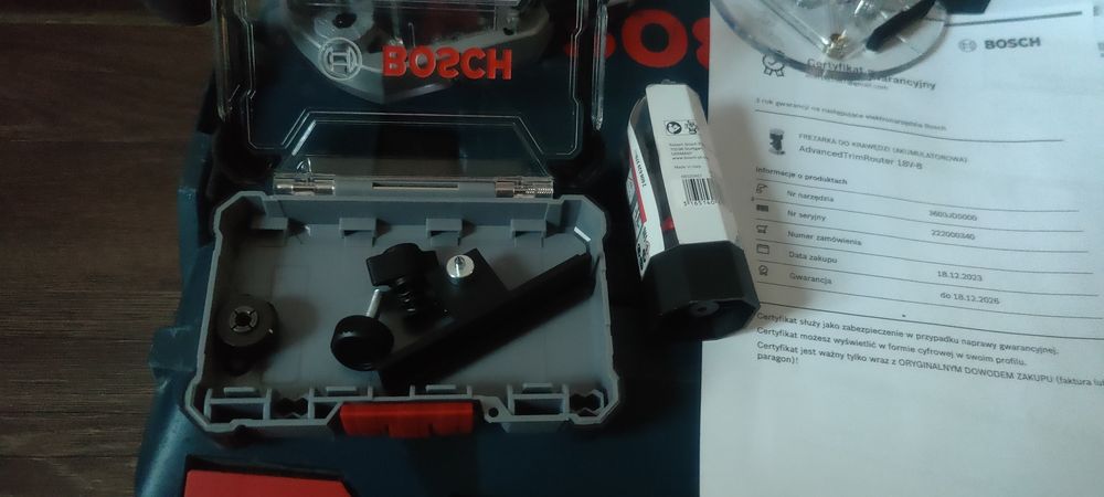 Frezarka Bosch Advanced TrimRouter 18V-8 / Gwarancja / nowa