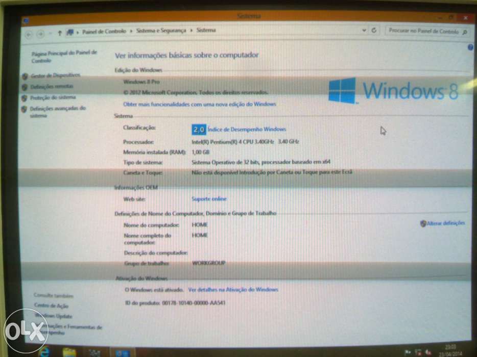 Portáteis para peças ou reparação