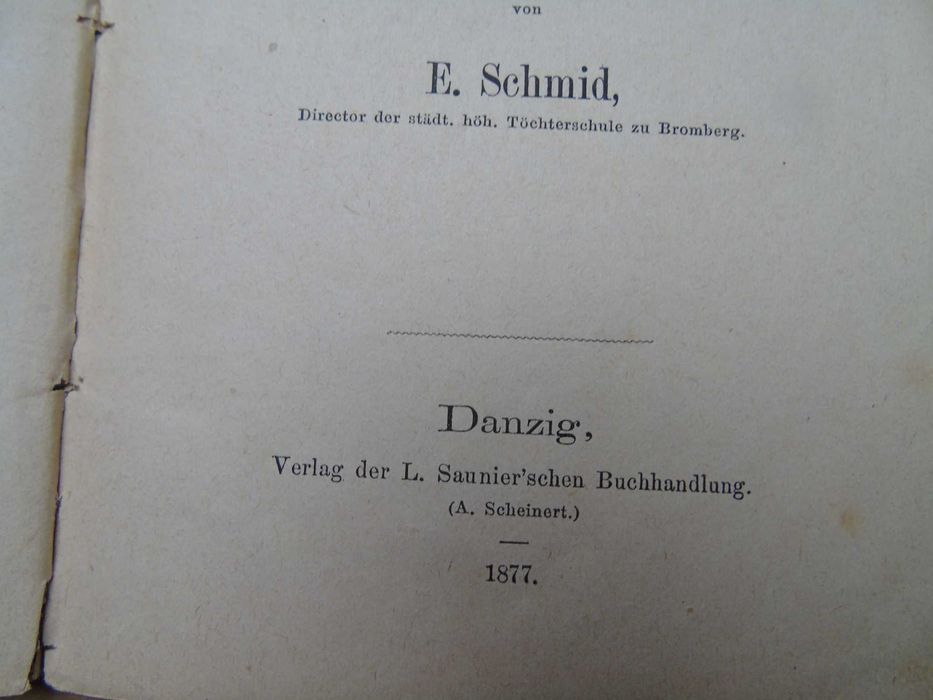 Shakespeare wyd, Danzig - Gdańsk 1877 rok