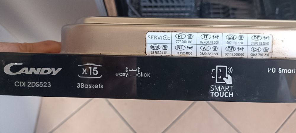 Zmywarka do zabudowy 60 cm Candy