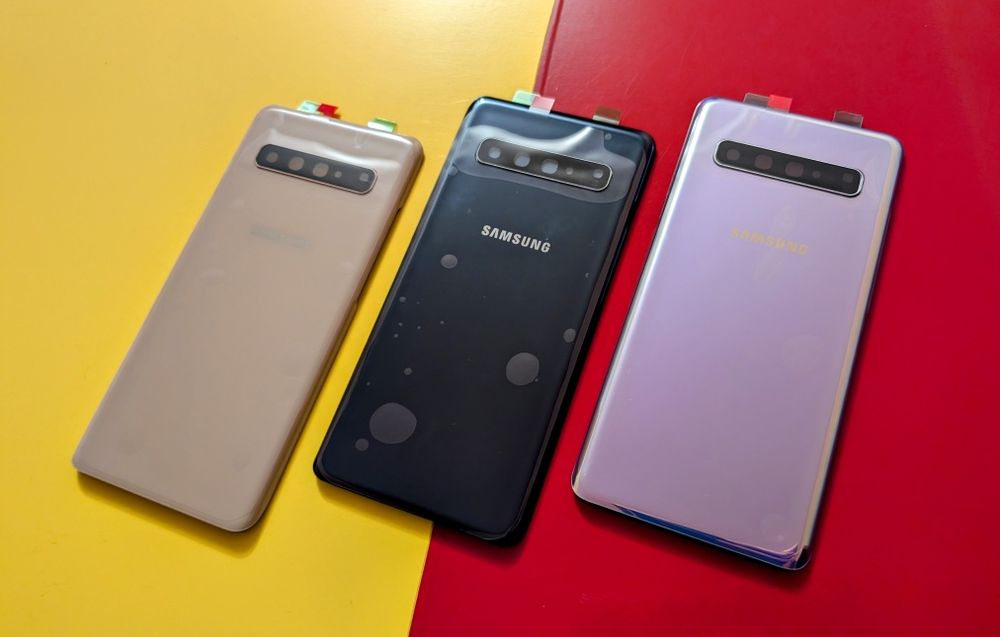 Задняя крышка Samsung s10 5g Корпус заднее стекло панель s 10 5 G