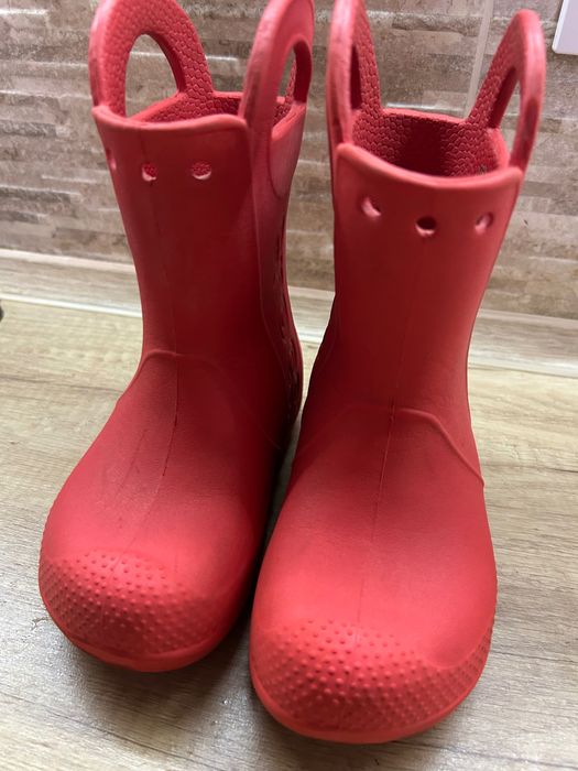 Продам крокси Crocs Lego та гумові чоботи С8-9 на хлопчика